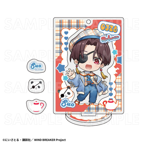 『WIND BREAKER』チェックセーラー アクリルスタンド 蘇枋隼飛
