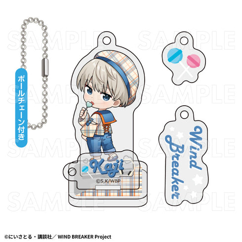 『WIND BREAKER』チェックセーラー アクリルスタンドキーホルダー 梶蓮【202512再販】