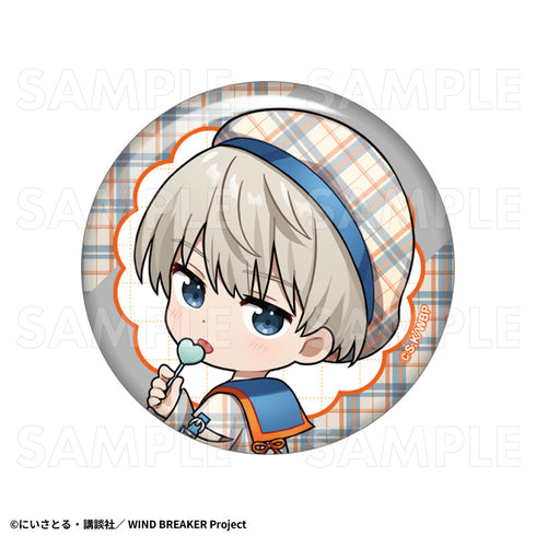 『WIND BREAKER』チェックセーラー トレーディング缶バッジ【BOX】【202512再販】