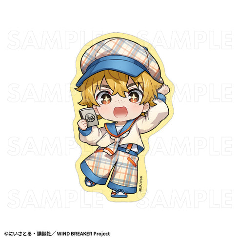 『WIND BREAKER』チェックセーラー ステッカー 楡井秋彦【202512再販】