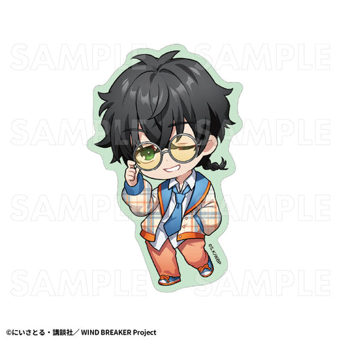 『WIND BREAKER』チェックセーラー ステッカー 十亀条