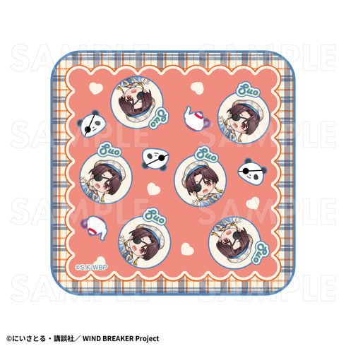 『WIND BREAKER』チェックセーラー ハンドタオル 蘇枋隼飛