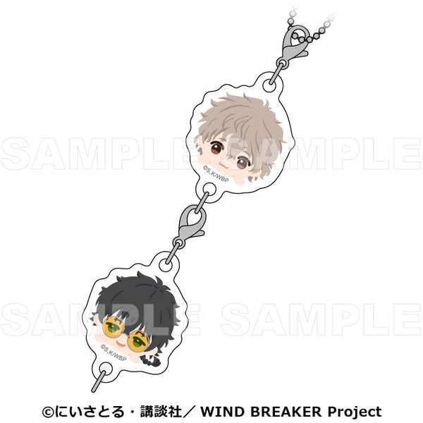 『WIND BREAKER』ちょこっテ! 2連アクリルキーホルダー 兎耳山・十亀