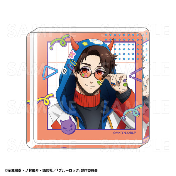 『ブルーロック』でびデコパーカー ミニアクリルブロック 雪宮剣優