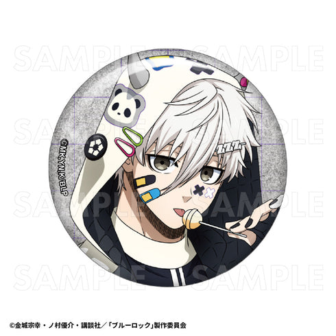 『ブルーロック』でびデコパーカー トレーディンググリッター缶バッジ【BOX】