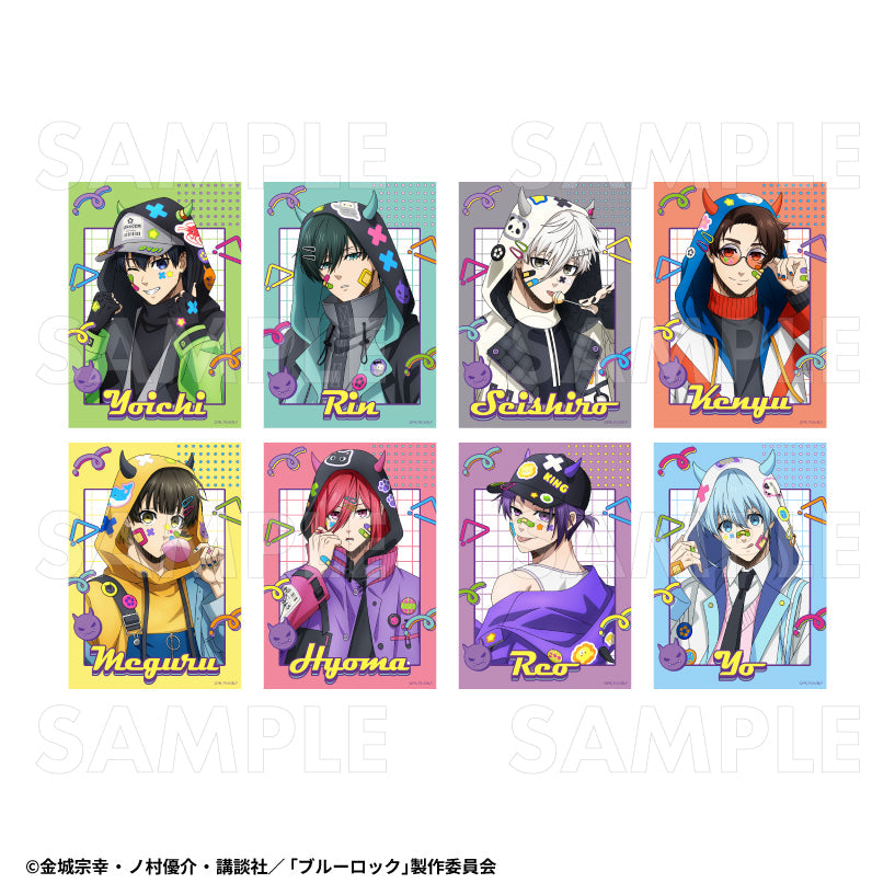 ブルーロック』でびデコパーカー トレーディングブロマイド【BOX 