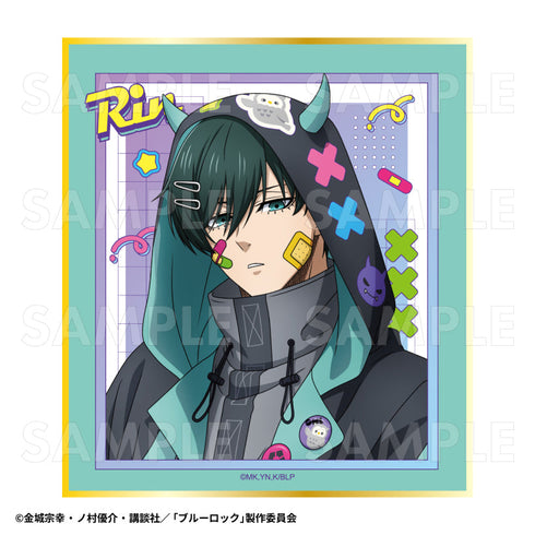 『ブルーロック』でびデコパーカー トレーディングミニ色紙【BOX】