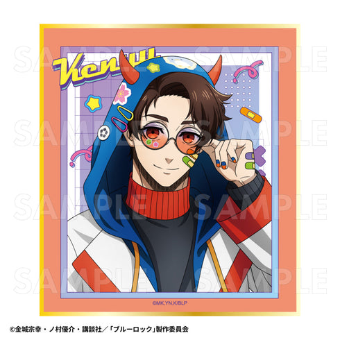 『ブルーロック』でびデコパーカー トレーディングミニ色紙【BOX】