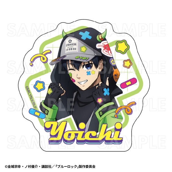 『ブルーロック』でびデコパーカー ダイカットステッカー 潔世一