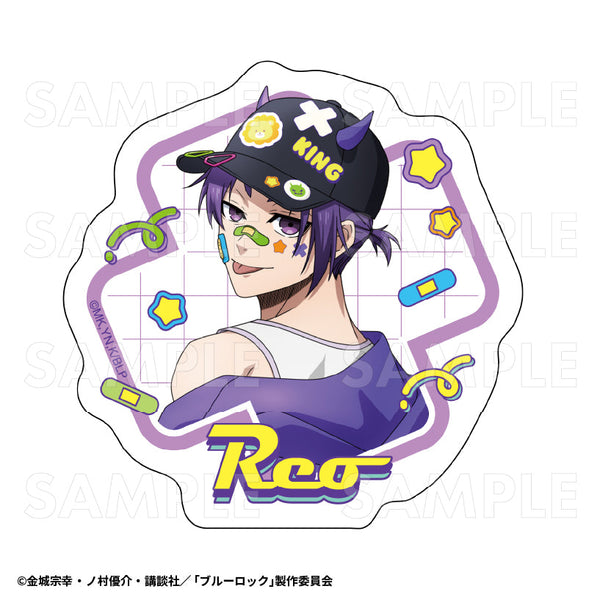 『ブルーロック』でびデコパーカー ダイカットステッカー 御影玲王