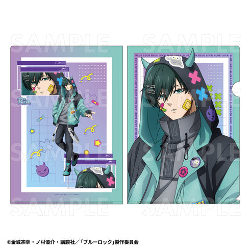 『ブルーロック』でびデコパーカー クリアファイル 糸師凛