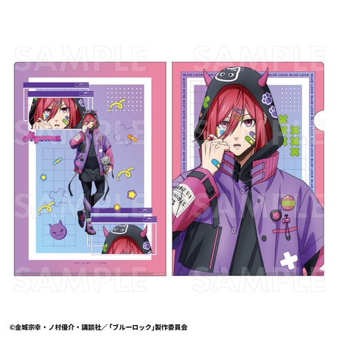 『ブルーロック』でびデコパーカー クリアファイル 千切豹馬