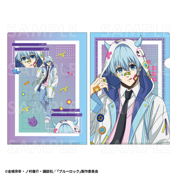 『ブルーロック』でびデコパーカー クリアファイル 氷織羊