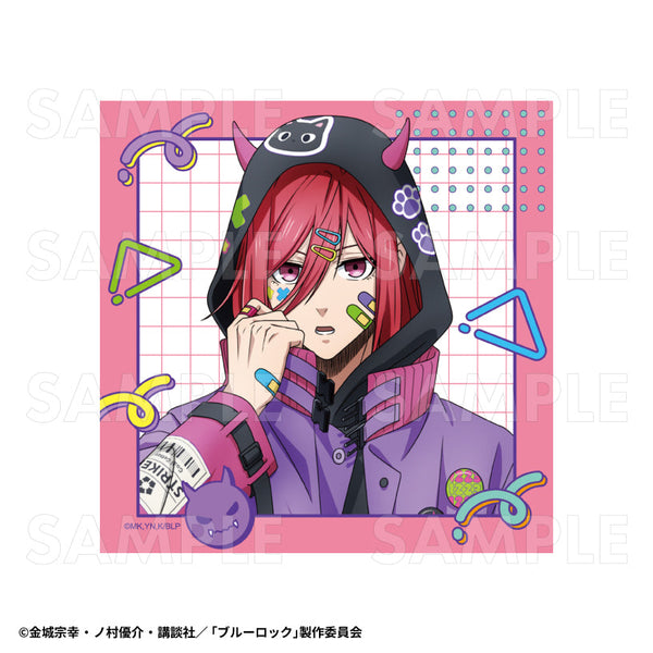 『ブルーロック』でびデコパーカー ミニタオル 千切豹馬