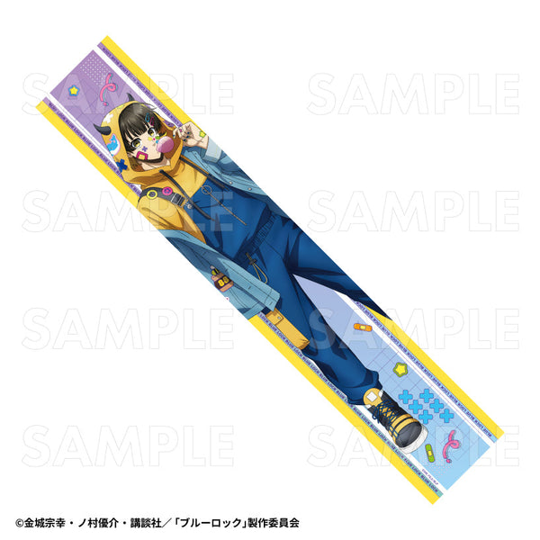『ブルーロック』でびデコパーカー マフラータオル 蜂楽廻