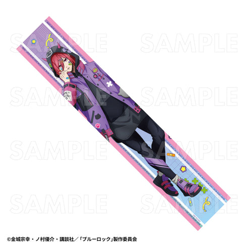 『ブルーロック』でびデコパーカー マフラータオル 千切豹馬