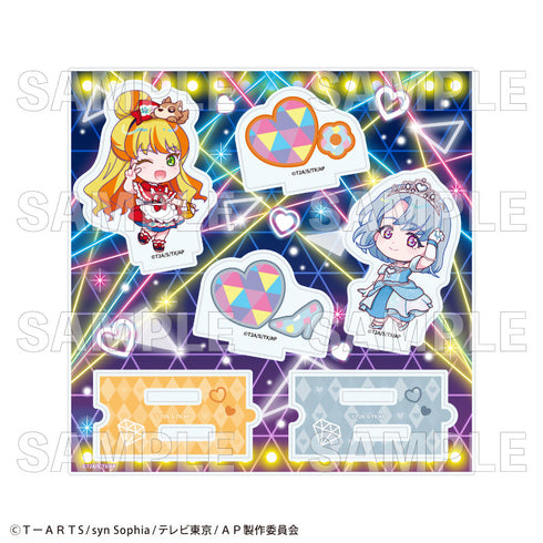 『ひみつのアイプリ』アクリルジオラマ じゅりあ&える