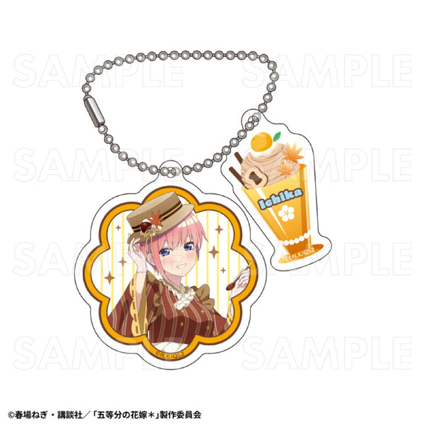 『五等分の花嫁*』和パフェドレスVer. 2連アクリルキーホルダー 中野一花