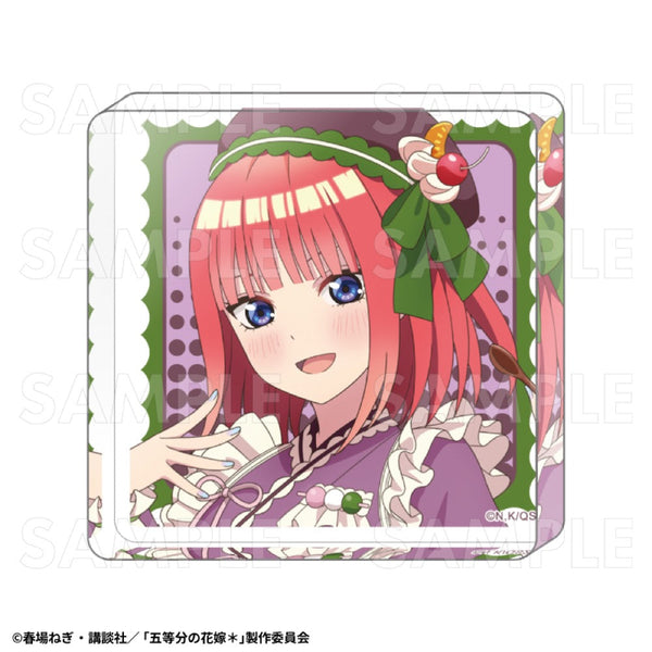 『五等分の花嫁*』和パフェドレスVer. アクリルミニブロック 中野二乃