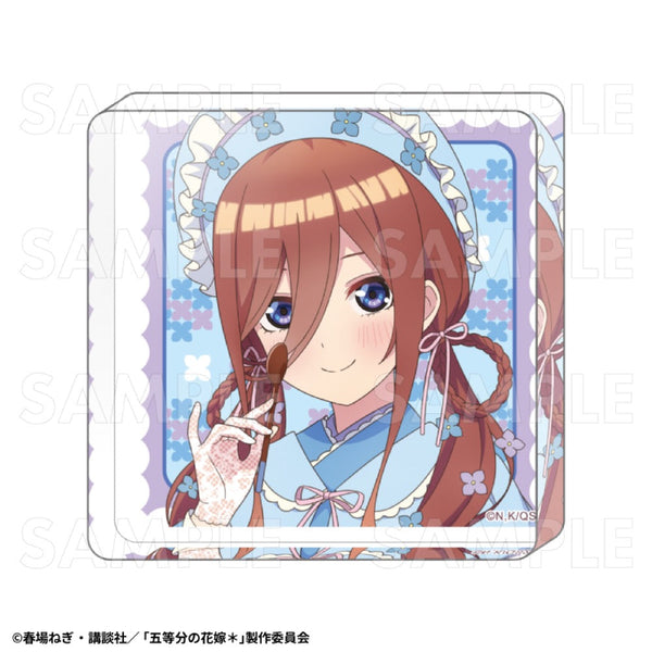 『五等分の花嫁*』和パフェドレスVer. アクリルミニブロック 中野三玖