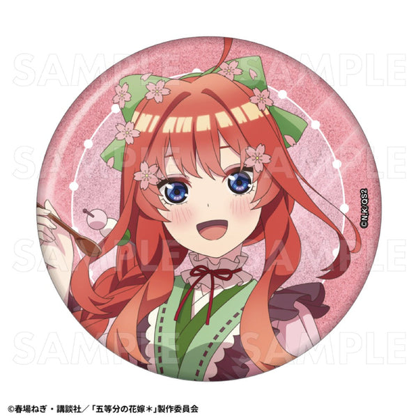 『五等分の花嫁*』和パフェドレスVer. 76mmグリッター缶バッジ 中野五月
