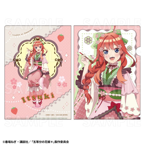 『五等分の花嫁*』和パフェドレスVer. クリアファイル 中野五月