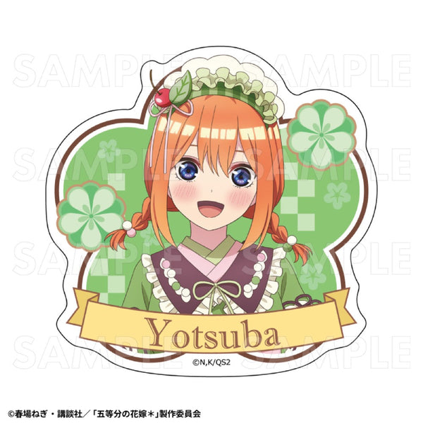 『五等分の花嫁*』和パフェドレスVer. ダイカットステッカー 中野四葉