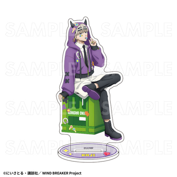『WIND BREAKER』でびデコパーカー アクリルスタンド 梶蓮【202606再販】