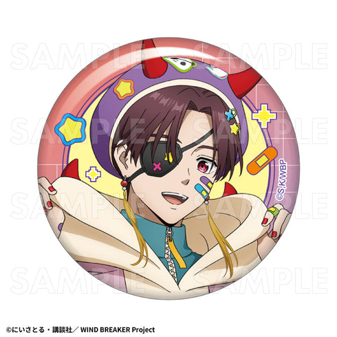 『WIND BREAKER』でびデコパーカー トレーディング缶バッジ【BOX】