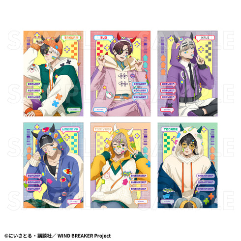 『WIND BREAKER』でびデコパーカー トレーディングブロマイド【BOX】【202606再販】