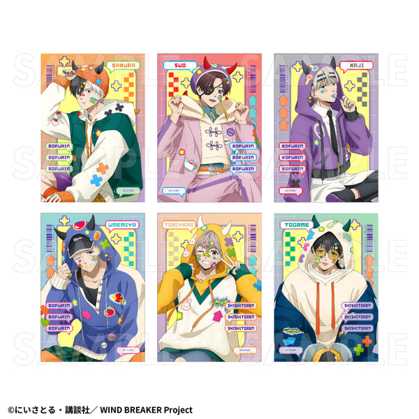 『WIND BREAKER』でびデコパーカー トレーディングブロマイド【BOX】【202606再販】
