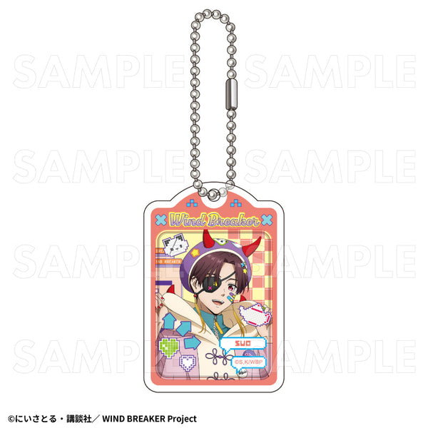 『WIND BREAKER』でびデコパーカー アクリルキーホルダー 蘇枋隼飛