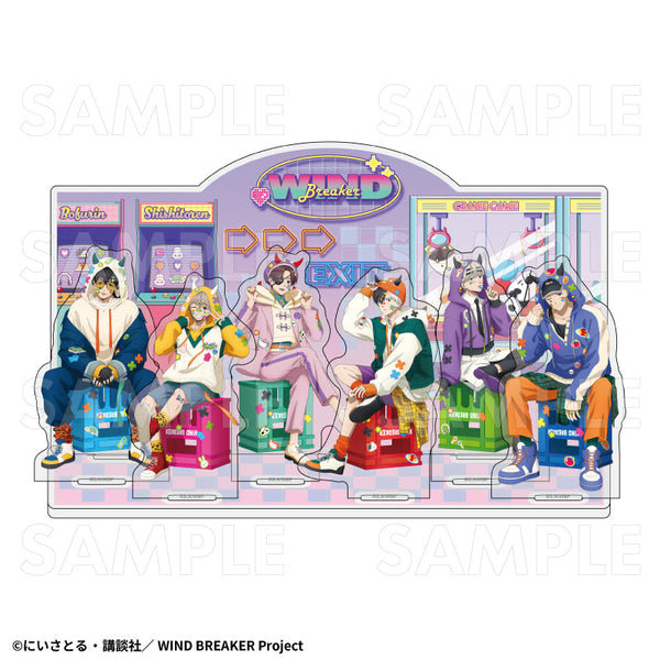 『WIND BREAKER』でびデコパーカー アクリルジオラマ