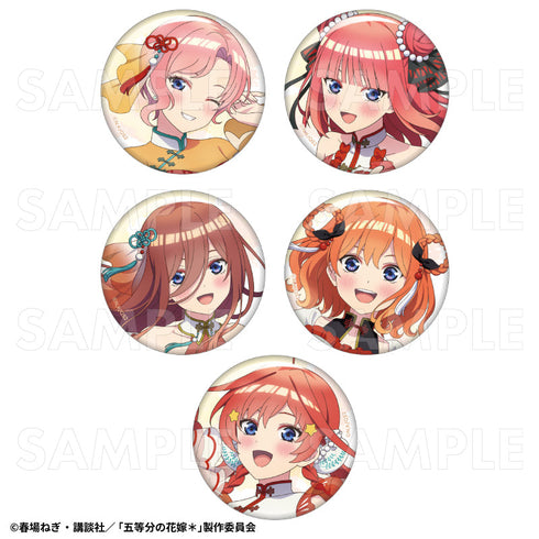 『五等分の花嫁*』金魚絢爛 トレーディング缶バッジ【BOX】