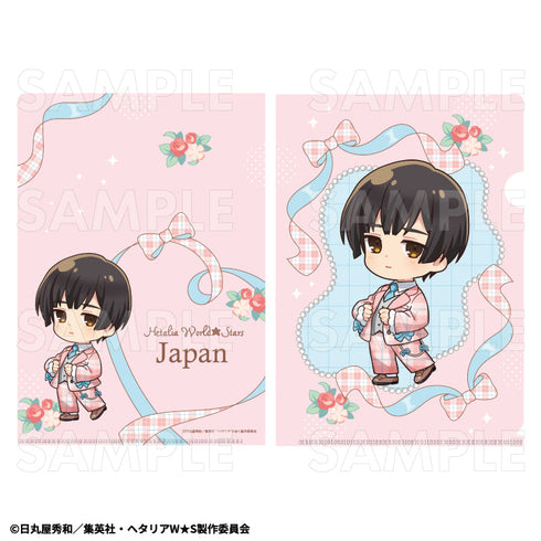 『ヘタリア World☆Stars』バレエコアStyle トレーディングA5クリアファイル【BOX】