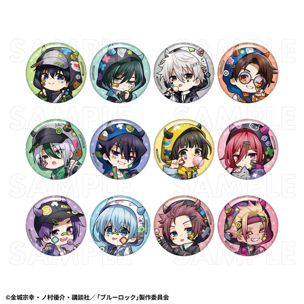 『ブルーロック』でびデコパーカー ちびキャラVer. トレーディング缶バッジ【BOX】