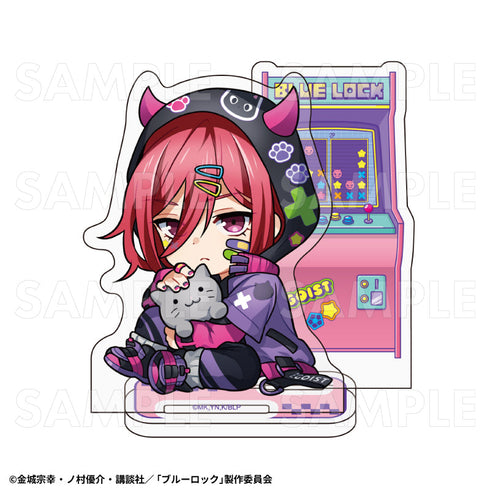 『ブルーロック』でびデコパーカー ちびキャラVer. アクリルスタンド 千切豹馬