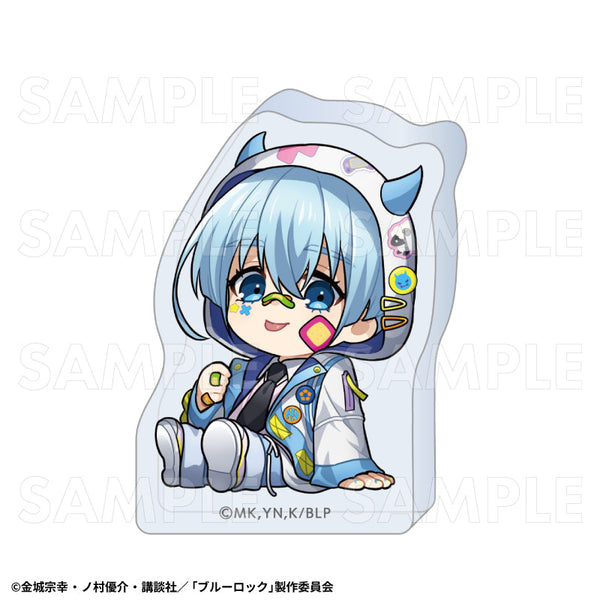 『ブルーロック』でびデコパーカー ちびキャラVer. アクリルブロック 氷織羊