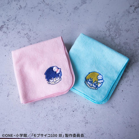 『モブサイコ100 III』刺繍ハンカチ:影山茂夫