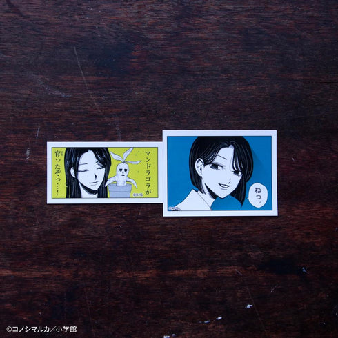 『【写らナイんです】』ゆるコマステッカーセット2枚:間宮先生