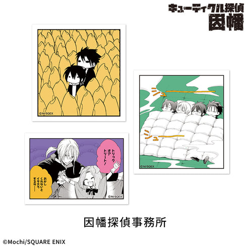 『キューティクル探偵因幡』ステッカーセット(3枚):因幡探偵事務所