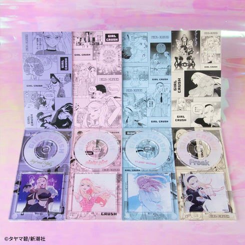 『ガールクラッシュ』CD風アクリルスタンド:Pinky Girl