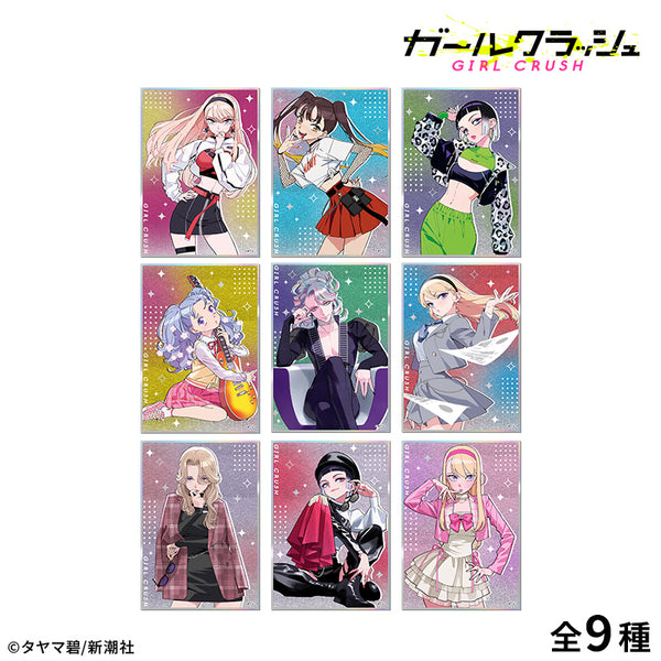 "Girl Crush" Acrylic Art Cards: 3
