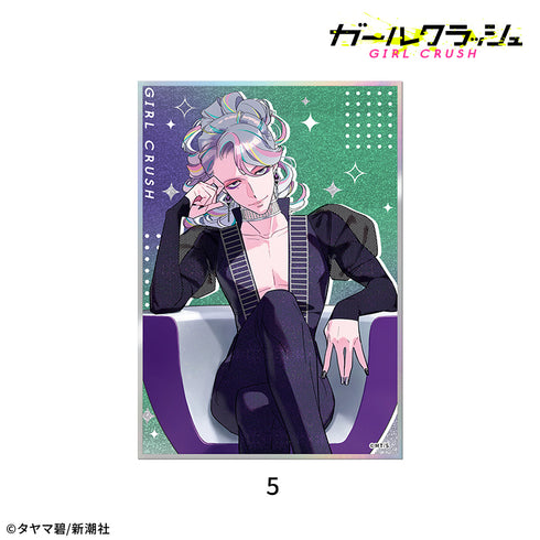 『ガールクラッシュ』アクリル色紙:5