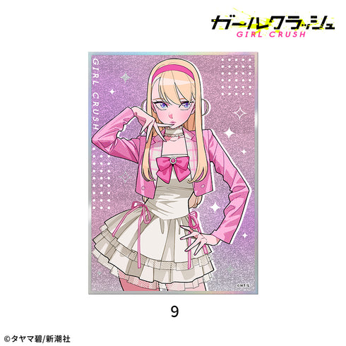 『ガールクラッシュ』アクリル色紙:9