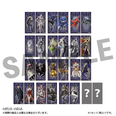 『真・女神転生V Vengeance』トレーディングステンドグラス風クリアマーカー 全13種【BOX】