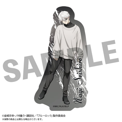 『ブルーロック』描き下ろしステッカー 【ラウンドワン 私服ver.】凪 誠士郎