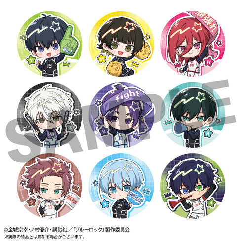 『ブルーロック』トレーディングフレフレ缶バッジ 【ラウンドワン】全9種【BOX】