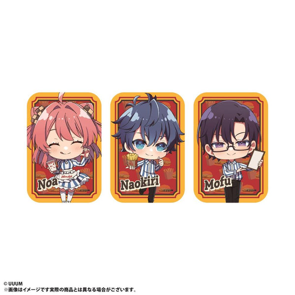 『カラフルピーチ』ステッカーセットB ウェンディーズ のあ・なおきり・もふ