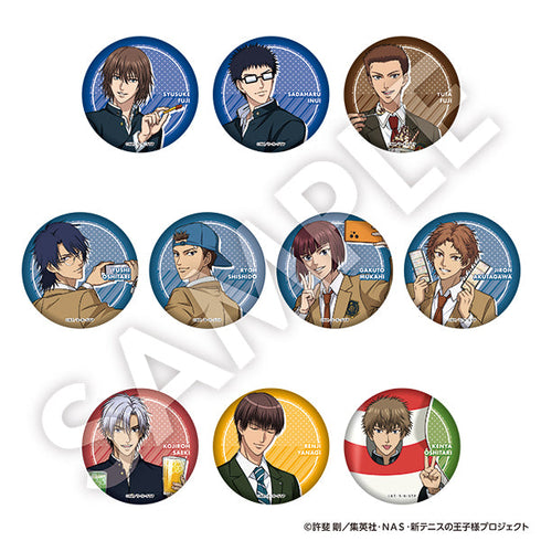 『新テニスの王子様』トレーディング缶バッジVol.2【R1 2502】全10種【BOX】